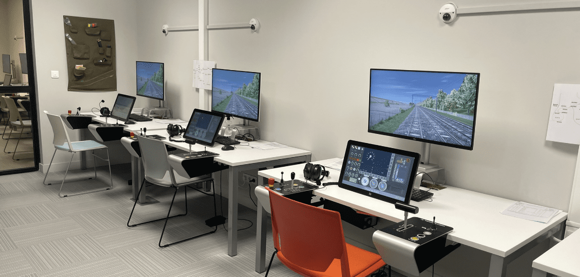 SNCF Réseau Nano Simulators for train driver training in France.