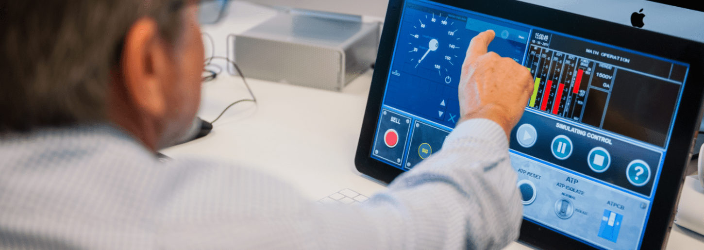 Transport for New South Wales using ERTMS desktop simulators connected to instructor stations for driver training